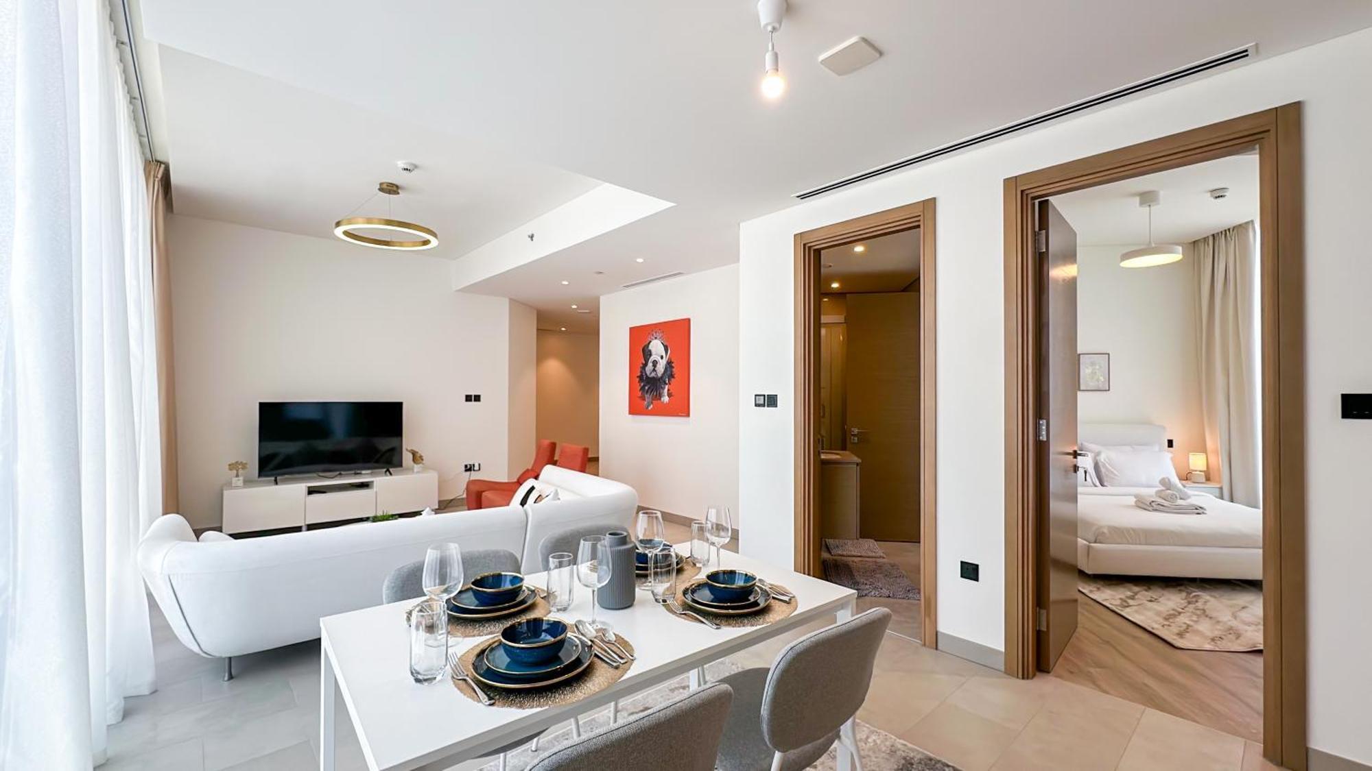 Spacious 2br, Sobha Waves, Family-friendly - 3ab11 Apartment